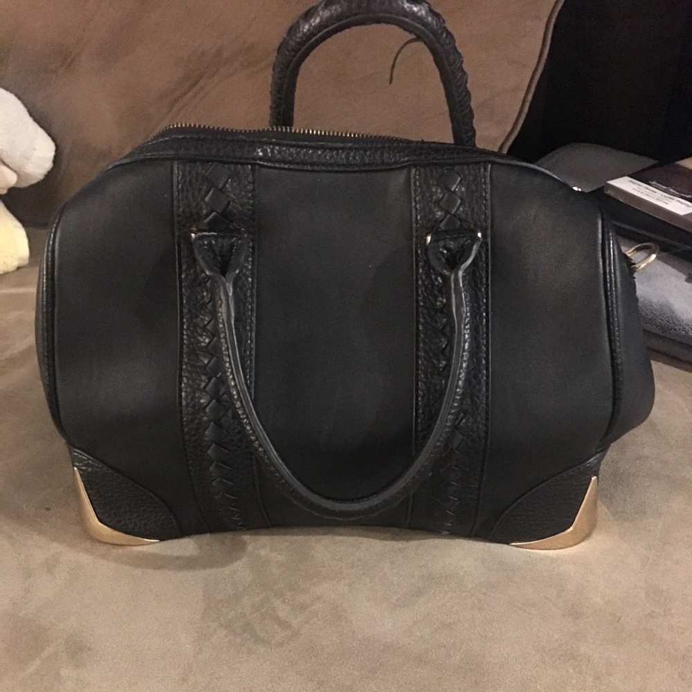 Large black purse